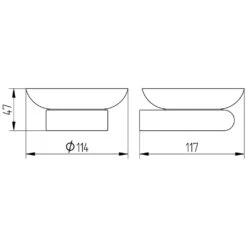 Kronenbach Plana Seifenhalter