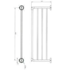 Kronenbach Radia Handtuchablage