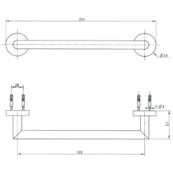 Kronenbach Radia Wannengriff