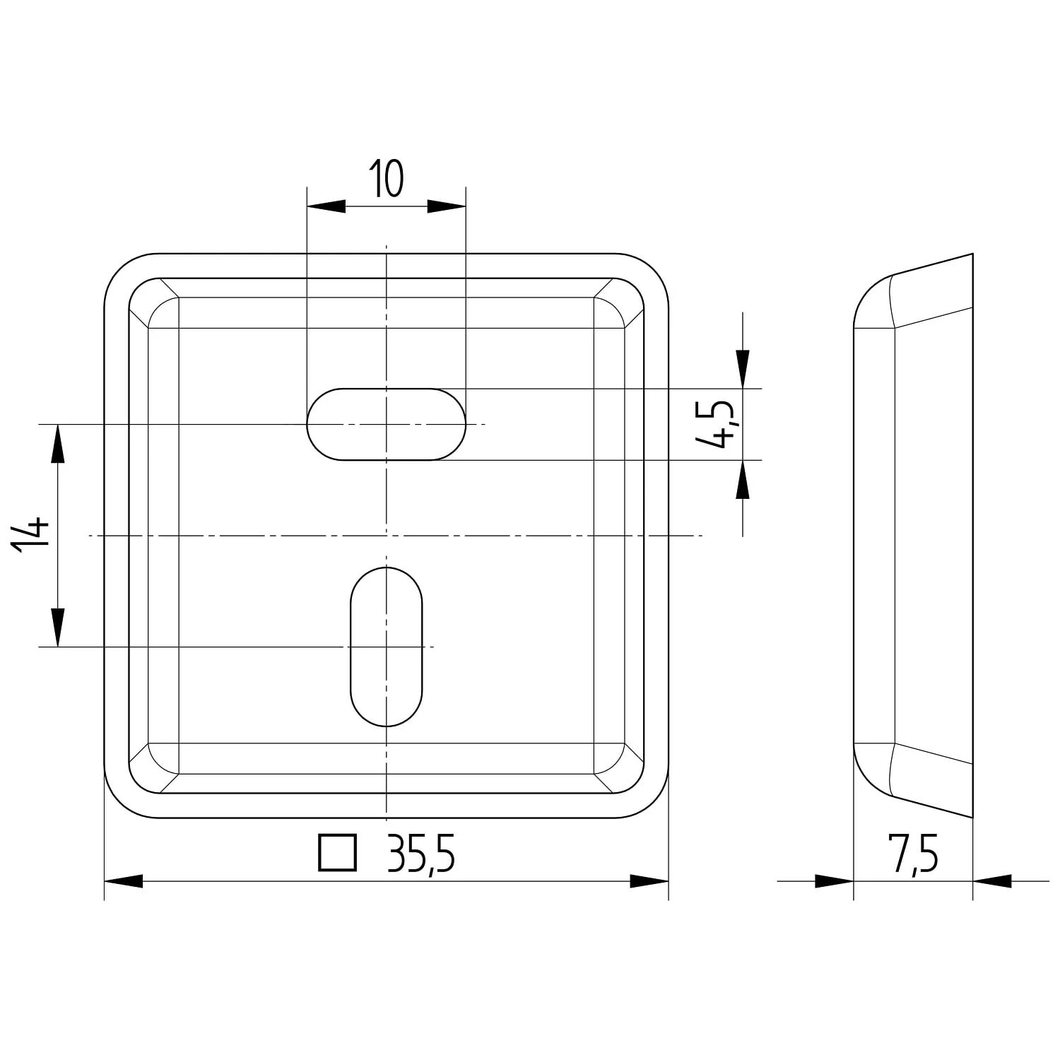 Kronenbach Quara Papierhalter mit Deckel Kronenbach Quara Papierhalter Mit Deckel -Kronenbach hersteller kronenbach accessoires strata papierhalter deckel 3566681