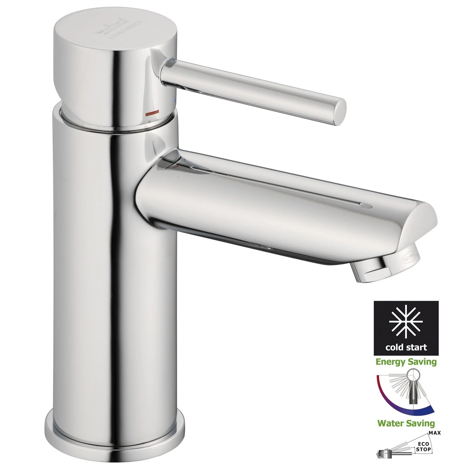 Kronenbach AQA 2.0 Waschtisch-Einhebelmischer Water-Save ohne Ablaufgarnitur Kronenbach AQA 2.0 Waschtisch-Einhebelmischer Water-Save Ohne Ablaufgarnitur -Kronenbach hersteller kronenbach aqa 2 waschtisch einhebelmischer 3341711