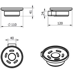 Kronenbach Plana 2.0 Seifenhalter