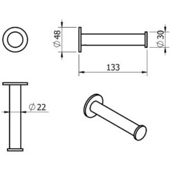 Kronenbach Plana 2.0 Reservepapierhalter