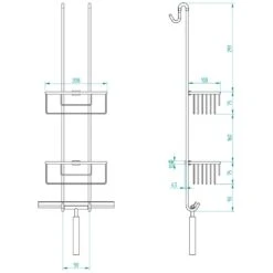 Kronenbach Plana 2.0 Duschkombination 2-fach Variante