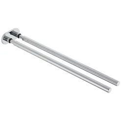 Kronenbach Teleskop-Handtuchhalter Zweiarmig, Ausziehbar