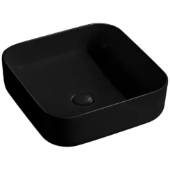Kronenbach Cube Black Edition Aufsatzwaschtisch 38,5 X 38,5 Cm