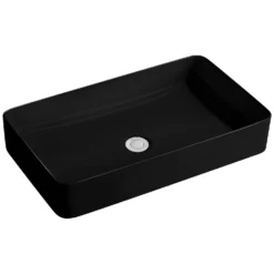 Kronenbach Cube Black Edition Aufsatzwaschtisch 60,5 X 35 Cm