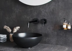 Kronenbach Tube Black Edition Aufsatzwaschtisch Ø 32,5 Cm -Kronenbach hersteller kronenbach badkeramik aufsatzwaschtische tube black 12488134