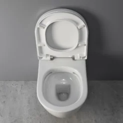 Kronenbach Tube Wand-WC-Set Spülrandlos Inkl. WC-Sitz Slim