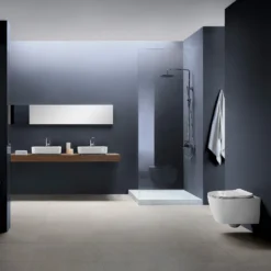 Kronenbach Tube Wand-WC-Set Spülrandlos Inkl. WC-Sitz Slim -Kronenbach hersteller kronenbach badkeramik wc tube wand 9240792