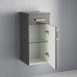 Kronenbach Plana Unterschrank 35 X 35 X 75,6 Cm, 1 Auszug, 1 Tür, Anschlag Rechts