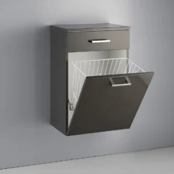 Kronenbach Plana Unterschrank 50 X 35 X 75,6 Cm, 1 Auszug, 1 Wäschekippe