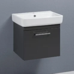 Kronenbach Plana Waschtischunterschrank 52 Cm Mit 1 Auszug