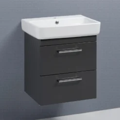 Kronenbach Plana Waschtischunterschrank 60 Cm Mit 2 Auszügen