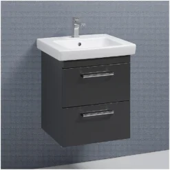 Kronenbach Plana Waschtischunterschrank 50 Cm Mit 2 Auszügen -Kronenbach hersteller kronenbach badmoebel plana 100 waschtischunterschraenke 1354004