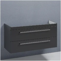 Kronenbach Plana Waschtischunterschrank 130 Cm Mit 2 Auszügen