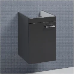 Kronenbach Plana 100 Waschtischunterschrank 45 Cm Mit 1 Tür, Anschlag Links