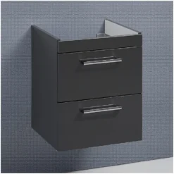 Kronenbach Plana Waschtischunterschrank 50 Cm Mit 2 Auszügen