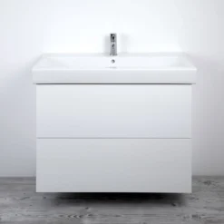 Kronenbach Plana 2.0 Waschtischunterschrank Für Geberit ICon 60 Cm Mit 2 Auszügen