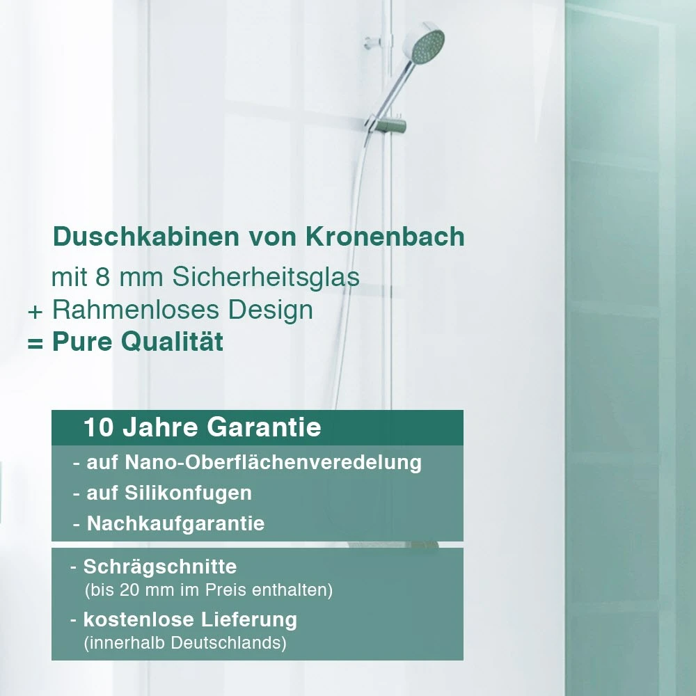 Kronenbach Cube Drehtür bis 120 cm für Nische mit Seitenteil Kronenbach Cube Drehtür Bis 120 Cm Für Nische Mit Seitenteil -Kronenbach hersteller kronenbach duschabtrennungen nischentueren cube drehtuer 2060011