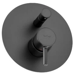 Kronenbach Lima 2.0 Black Unterputz-Wannen-Brausearmatur