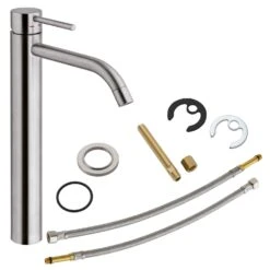 Kronenbach Lima 2.0 Steel Waschtisch-Einhebelmischer XXL Für Schalenbecken -Kronenbach hersteller kronenbach lima 2 waschtisch einhebelmischer 4171771