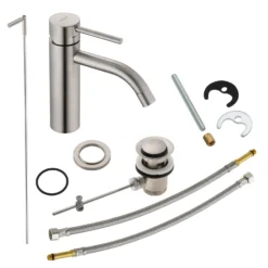 Kronenbach Lima 2.0 Steel Waschtischeinhebelmischer -Kronenbach hersteller kronenbach lima 2 waschtisch waschtischeinhebelmischer 7283247