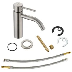 Kronenbach Lima 2.0 Steel Waschtischeinhebelmischer Ohne Ablaufgarnitur -Kronenbach hersteller kronenbach lima 2 waschtisch waschtischeinhebelmischer 7283250