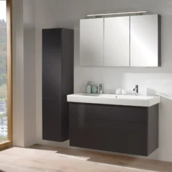 Kronenbach Plana 2.0 Highboard 35 X 85,6 Cm Mit 2 Türen, Anschlag Rechts -Kronenbach hersteller kronenbach plana 2 hochschraenke highboard 2119564