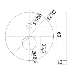 Kronenbach Plana 2.0 Unterputz-Wannen-Brausearmatur -Kronenbach hersteller kronenbach plana 2 wanne unterputz 1050592