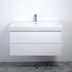 Kronenbach Plana 2.0 Waschtischunterschrank Für Geberit ICon 75 Cm Mit 2 Auszügen