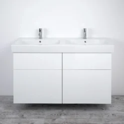 Kronenbach Plana 2.0 Waschtischunterschrank Für Geberit ICon 120 Cm Mit 4 Auszügen