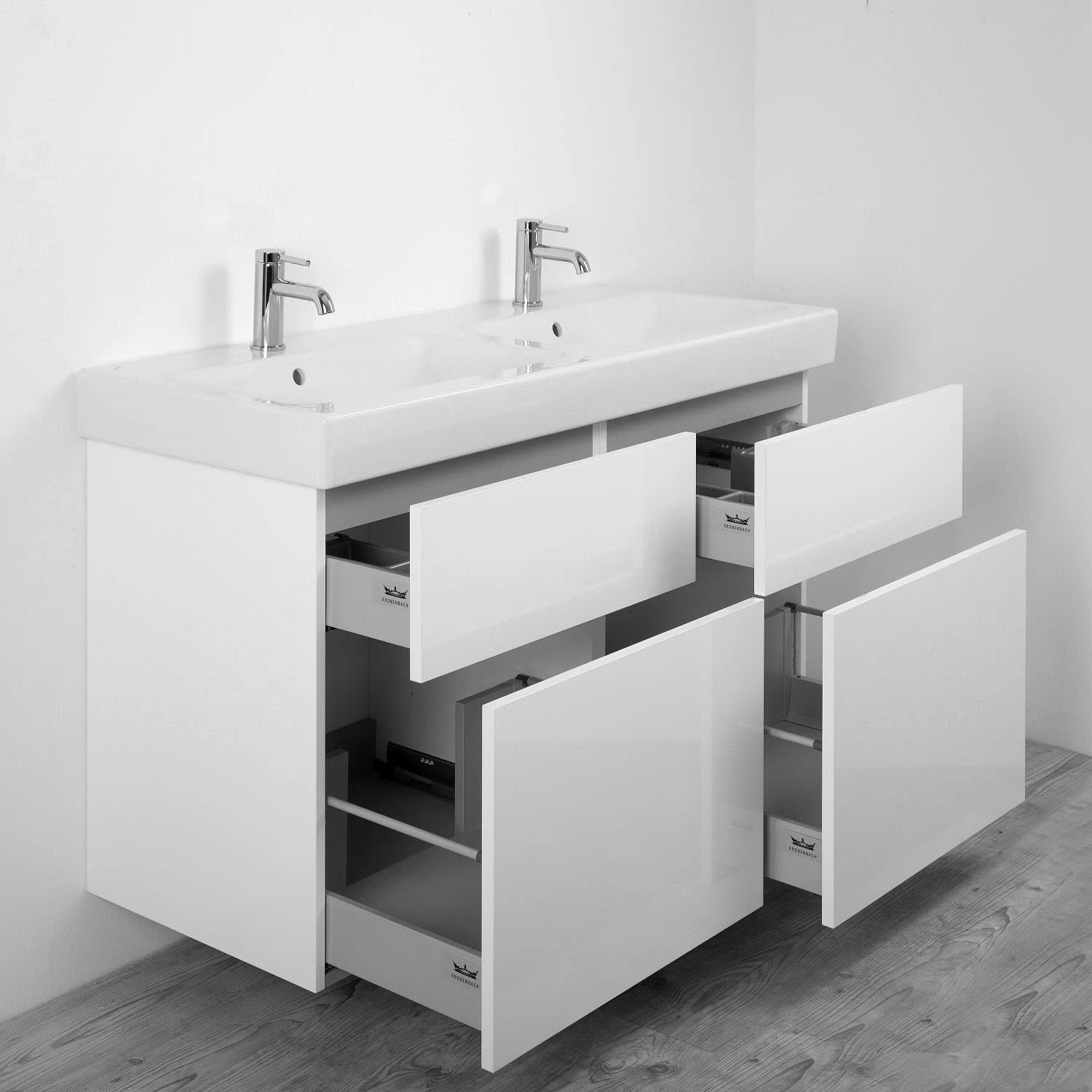 Kronenbach Plana 2.0 Waschtischunterschrank für Geberit iCon 120 cm mit 4 Auszügen Kronenbach Plana 2.0 Waschtischunterschrank Für Geberit ICon 120 Cm Mit 4 Auszügen -Kronenbach hersteller kronenbach plana 2 waschtischunterschraenke waschtischunterschrank 2119705