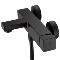 Kronenbach Quara 2.0 Black Wannenfüllbatterie Aufputz -Kronenbach hersteller kronenbach quara 2 black wanne 4041813