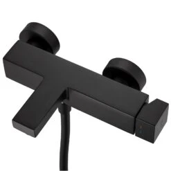 Kronenbach Quara 2.0 Black Wannenfüllbatterie Aufputz -Kronenbach hersteller kronenbach quara 2 black wanne 4041815