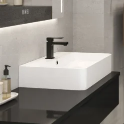 Kronenbach Quara 2.0 Black Waschtisch-Einhebelmischer -Kronenbach hersteller kronenbach quara 2 black wanne 4785935