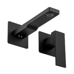 Kronenbach Quara 2.0 Black Waschtisch-Wandarmatur Ausladung 15 Cm Inkl. Grundkörper -Kronenbach hersteller kronenbach quara 2 black waschtisch 4008607