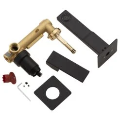 Kronenbach Quara 2.0 Black Waschtisch-Wandarmatur Ausladung 15 Cm Inkl. Grundkörper -Kronenbach hersteller kronenbach quara 2 black waschtisch 4268947