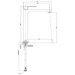 Kronenbach Quara 2.0 XXL-Size Waschtisch-Einhebelmischer -Kronenbach hersteller kronenbach quara 2 waschtisch einhebelmischer 1050543