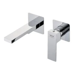 Kronenbach Quara 2.0 Waschtisch-Wandarmatur Ausladung 15 Cm Inkl.Grundkörper