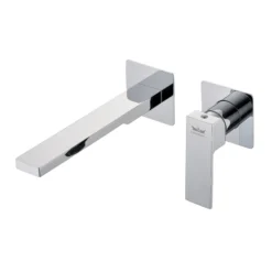 Kronenbach Quara 2.0 Waschtisch-Wandarmatur Ausladung 20 Cm Inkl. Grundkörper