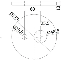 Kronenbach Radia 2.0 Unterputz-Wannen-Brausearmatur
