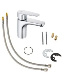 Kronenbach Radia 2.0 Waschtisch-Einhebelmischer Water-Save Ohne Ablaufgarnitur -Kronenbach hersteller kronenbach radia 2 waschtisch einhebelmischer 4172945