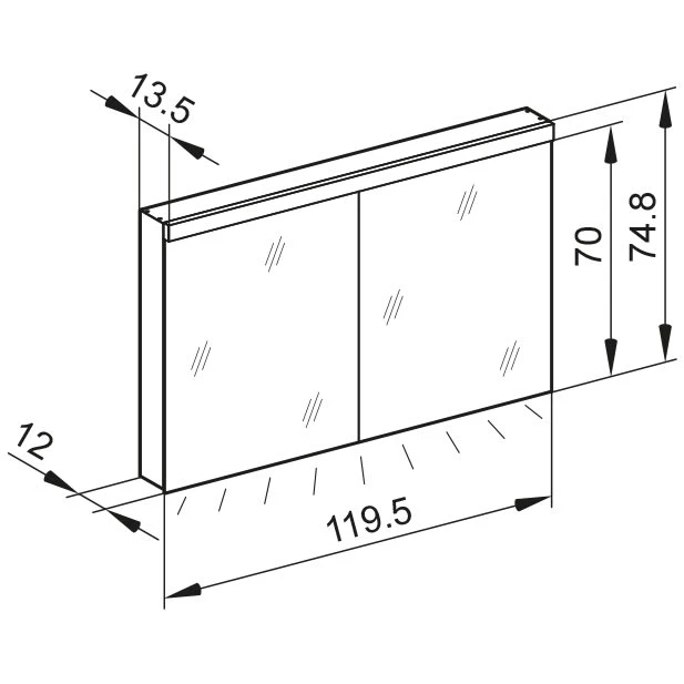 Kronenbach Moon 2.0, 3000K LED-Spiegelschrank 119,5 cm mit 2 Türen und Steckdose unten Kronenbach Moon 2.0, 3000K LED-Spiegelschrank 119,5 Cm Mit 2 Türen Und Steckdose Unten -Kronenbach hersteller kronenbach spiegelschraenke moon 2 spiegelschrank 3996159