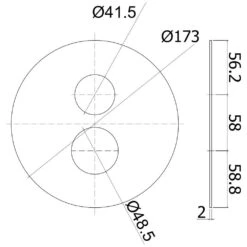Kronenbach Unterputz-Brausethermostat 2.0 -Kronenbach hersteller kronenbach unterputz thermostate brausethermostat 2 2049157