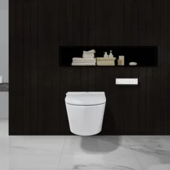 Geberit DuoFix Element Für Wand-WC Mit Kronenbach Tube Dusch-WC Spülrandlos Inkl. WC-Sitz -Kronenbach herstelleruebergreifende sets wc geberit duofix element 11669607
