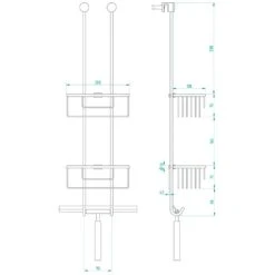 Kronenbach Plana 2.0 Duschkombination 2-fach