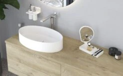 Kronenbach Stone Kosmetikordner Mit Spiegel