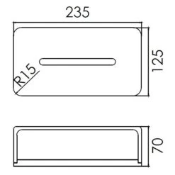 Kronenbach Stone Kosmetiktuchbox