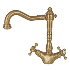 Kronenbach IOTA 2.0 Zweigriff-Waschtischarmatur Mit Ablaufgarnitur